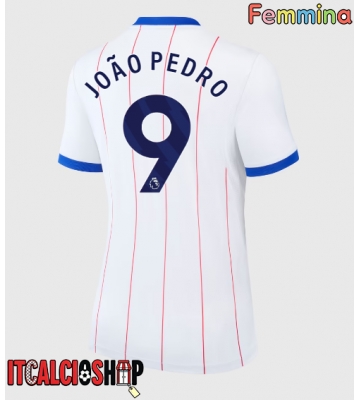Chelsea Joao Pedro #9 Terza Maglia Femmina 2026-27 Manica Corta